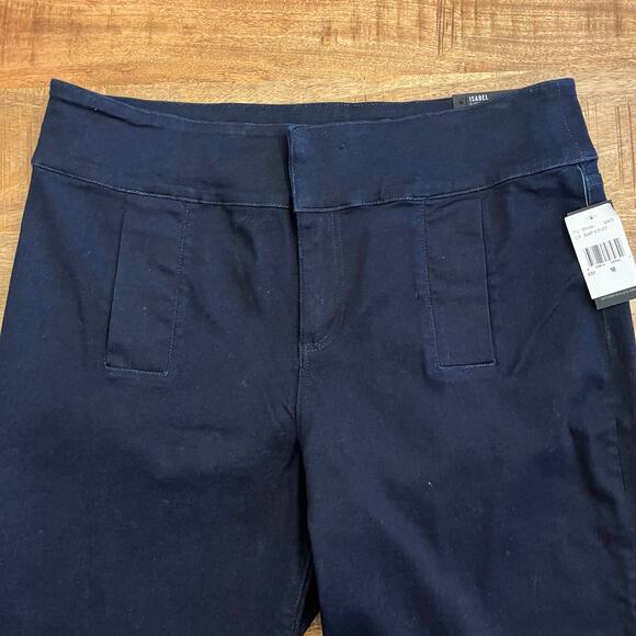 NWT Kut from the Kloth Isabel Flare Jeans 18 Dark Wash Stretch Denim Trouser - Picture 5 of 15